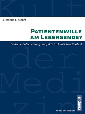 cover image of Patientenwille am Lebensende?